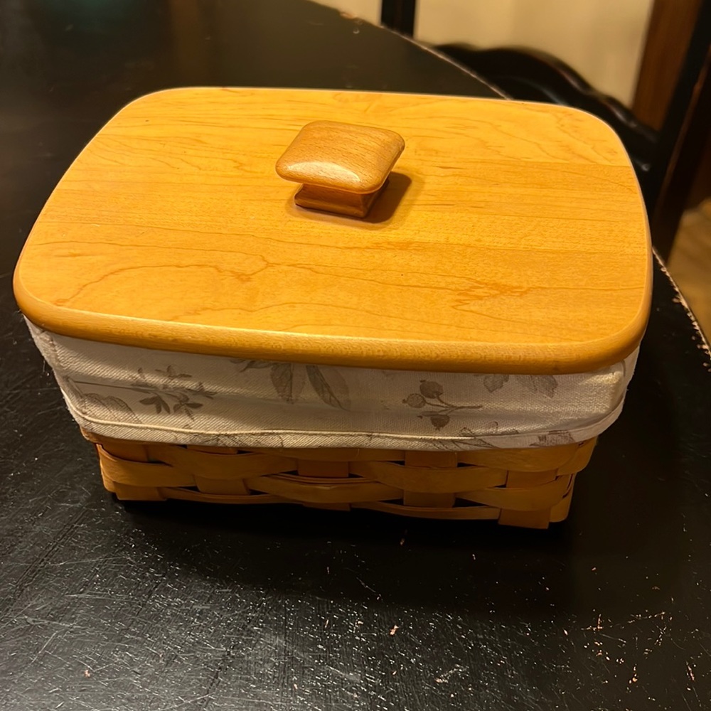 Longaberger address basket